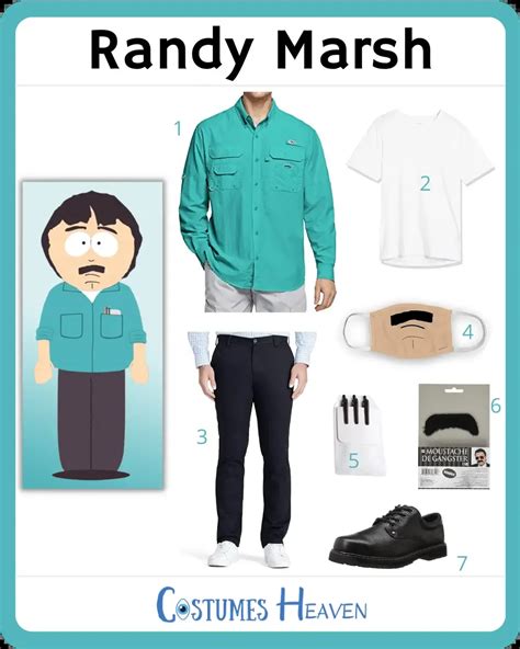 Randy Marsh Costume For Cosplay & Halloween 2024