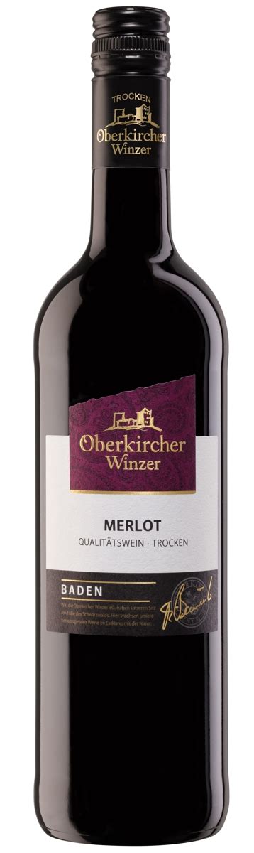 Collection Oberkirch Merlot Qualitätswein trocken OME326 2022