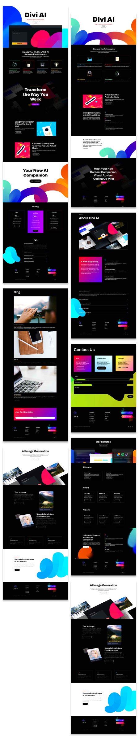 Divi AI Layout Pack for Divi