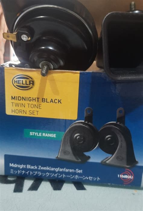 Hella Midnight Black Twin Tone Horn Set At Rs Number In Madurai