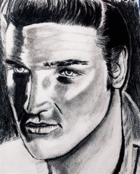 Elvis Presley Male Sketch Art Faces Dibujo Art Background Kunst