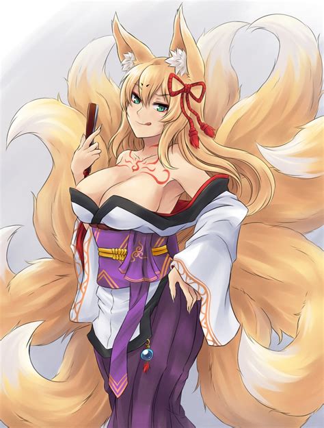 Tamamo Mon Musu Quest Drawn By Kuron Hakaisha Danbooru