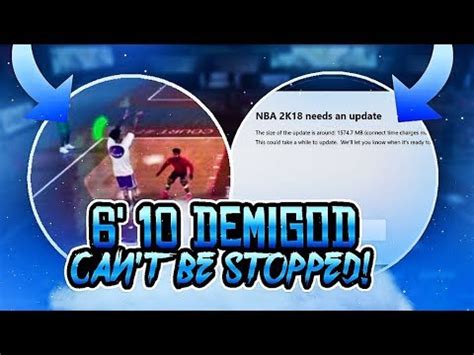 NBA 2K18 610 Demi God STILL SHOOTING GREENS AFTER PATCH 11 BEST