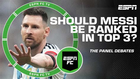 Reacting To ESPN FCs Top 100 Forwards Does Messi Deserve To Be Top 3