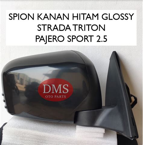 Spion Triton Pajero Sport Hitam Glossy Lazada Indonesia