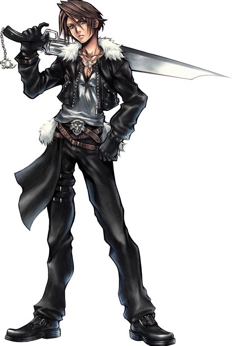 Squall Leonhart from the Final Fantasy Series | Game-Art-HQ