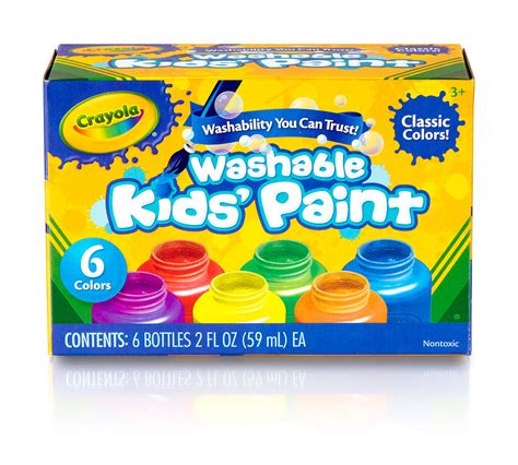 Washable Kids Paint 6 ct. | Crayola