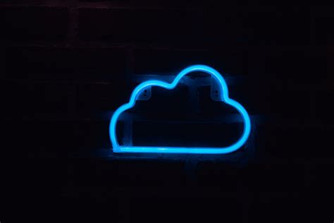 Blue Neon Sign on a Wall · Free Stock Photo