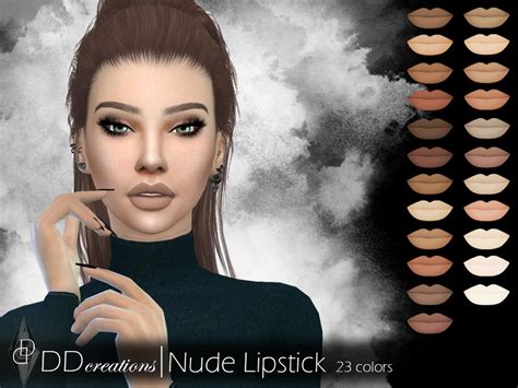 The Sims Resource DD Nude Lipstick