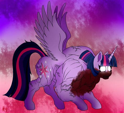 Grimdark Grotesque Artist Sovereignbooty Twilight Sparkle