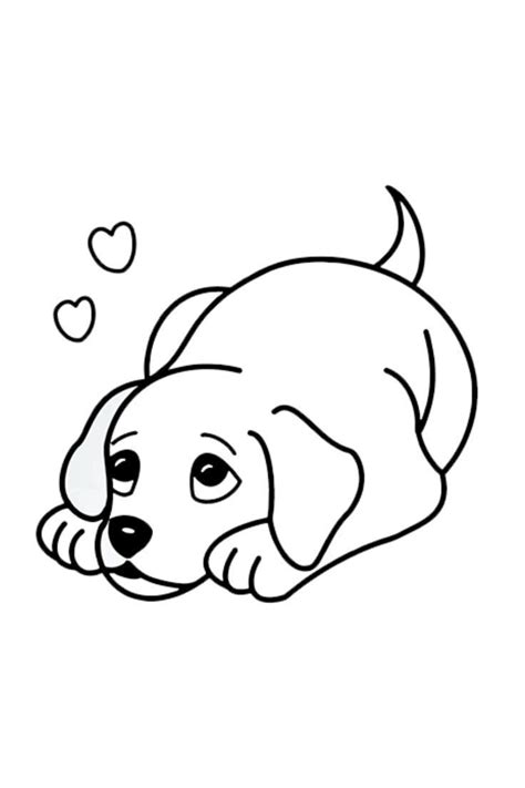 Cute Dog Drawing Dog Line Drawing Cute Dog Drawing Dog Drawing Simple