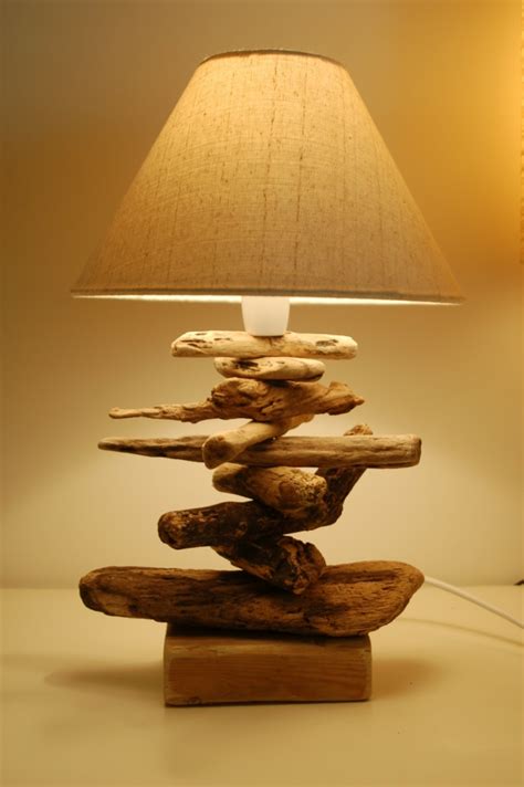 Comment Faire Une Lampe En Bois Flott Archzine Fr