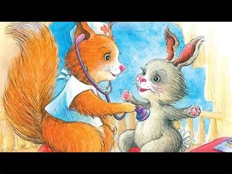 Зайчик сева идёт к врачу. Зайчик сева не хочет идти в детский сад ...