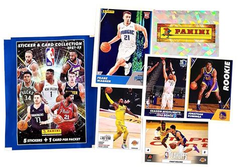 2021 22 PANINI NBA Sticker Card Collection Collectosk