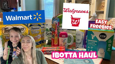 Walmart Ibotta Haul Small Walgreens Haul Easy All Digital