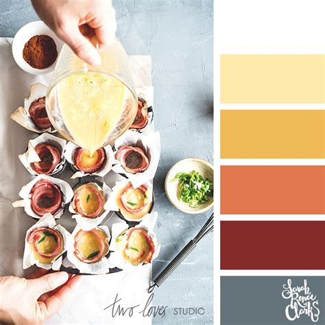 25 Color Palettes Inspired By Beautiful Food Photos By Rachel Korinek