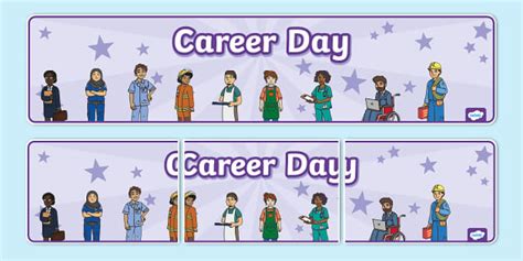 Ks1 Career Day Display Banner Teacher Made Twinkl