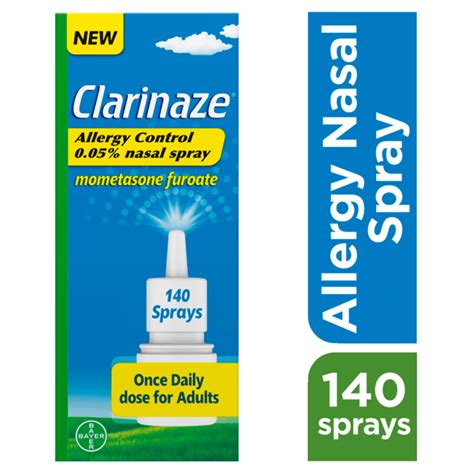 Clarinaze Allergy Control 0 05 Nasal Spray 140 Sprays