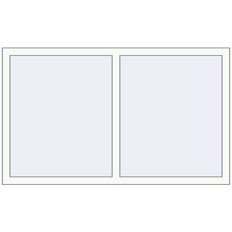 Okno plastikowe 150x90 сm okno dwuskrzydłowe, id52329 Ceny i recenzje w ...