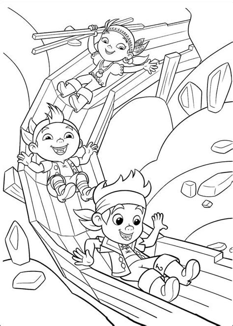 Coloriage Dessins Jake Et Les Pirates Du Pays Imaginaire 10 Coloriage