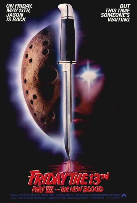 Friday the 13th, Part 7: The New Blood Movie Posters From Movie Poster Shop