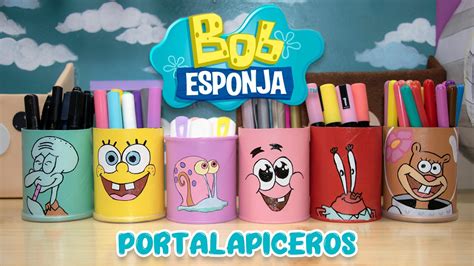 Porta Lapiceros Bob Esponja YouTube