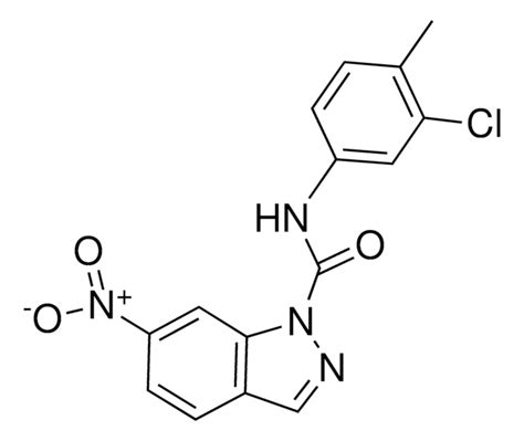 1 N 3 CHLORO 4 METHYLPHENYL CARBAMOYL 6 NITRO 1H INDAZOLE AldrichCPR