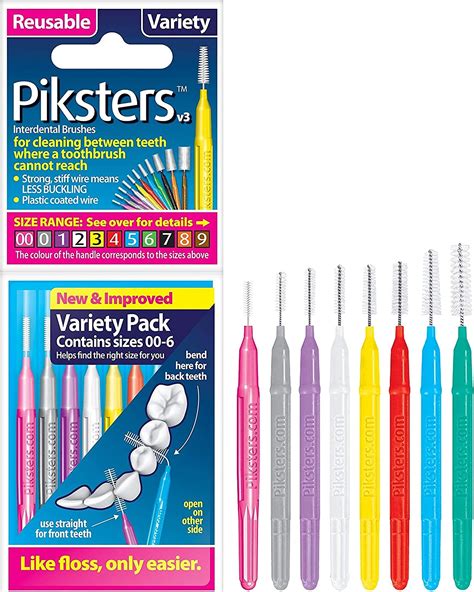 Piksters Interdental Brushes Size 1 40 Ea By Erskine