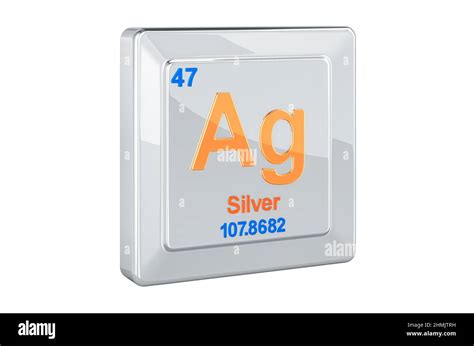 Atomic Number 47 Cut Out Stock Images & Pictures - Alamy