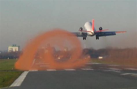 Jet Blast And Wake Turbulence Mitigation Pager Power