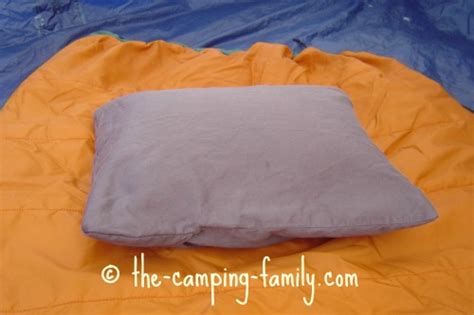 A Camping Pillow Ensures a Great Night's Sleep. (I Love My Down Travel ...