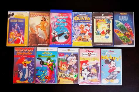 Lote Cassetes Vhs Desenhos Animados Infantil Montijo E Afonsoeiro Olx