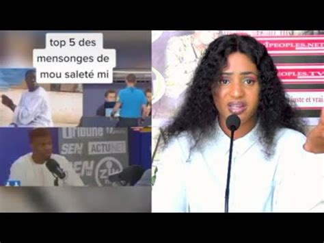 Sc nd l jour Révélation de Zeyna sur la video top 5 des mensonges de