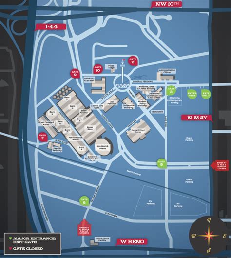 Oklahoma City Fairgrounds Map - Bekki Carolin