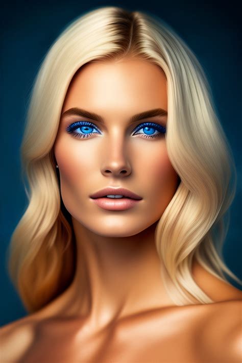 Lexica Blonde Blue Eyed Years Old