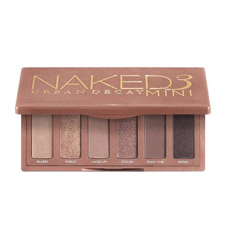 Paleta Farduri De Ochi Urban Decay Naked 3 Mini 6 Culori