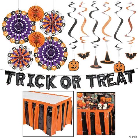 Trick-or-Treat Value Trunk-or-Treat Decorating Kit - 34 Pc. | Oriental ...