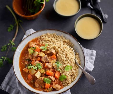 Ragout Z Jagnięciny I Warzyw Z Kuskusem Budyń Waniliowy Cookidoo