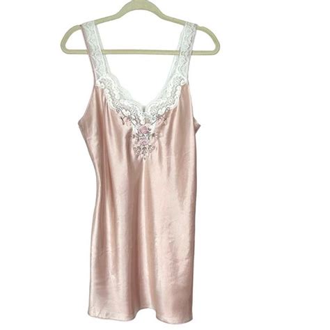 Vintage Intimates Sleepwear Val Mode Lingerie Vintage Blush Pink