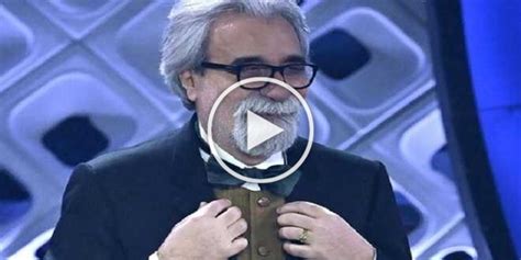 Video Sanremo Beppe Vessicchio Non Ci Sar Il Vero Motivo