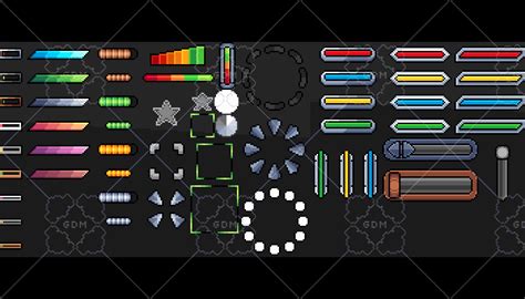 Free Bassi Pixel UI GameDev Market