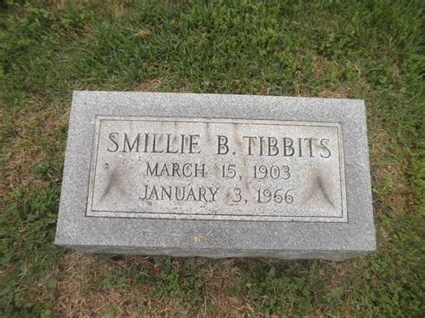 Smillie Bluford Tex Tibbits M Morial Find A Grave