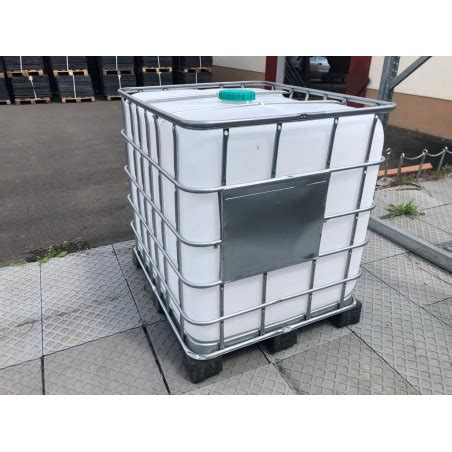 1000l IBC Wassertank Container Regenwassertank Auf PE Palette