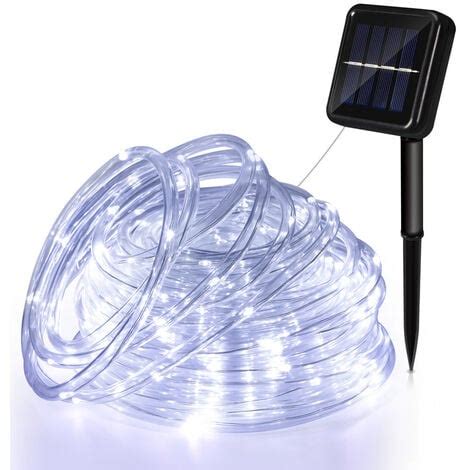 Swanew Guirlande Lumineuse Exterieure Solaire Etanche Avec Modes