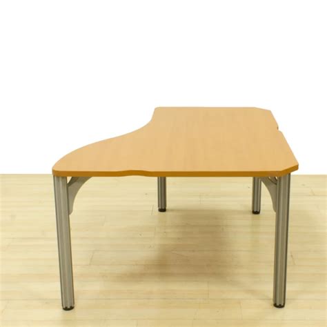 STEELCASE Operating Table Mod HOROS Lid Made In BEECH Color