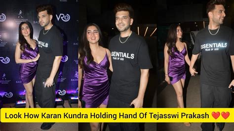 Look How Karan Kundra Taking Care Of Tejasswi Prakash At Launch Of