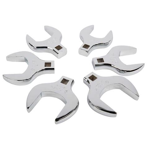 Sunex 6 Piece Jumbo Sae Crowfoot Wrench Set Aircraft Spruce