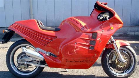 That Time Lamborghini Built a Motorcycle