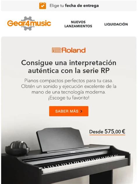 Gear Music Descubre La Serie Rp De Pianos Digitales Roland Milled