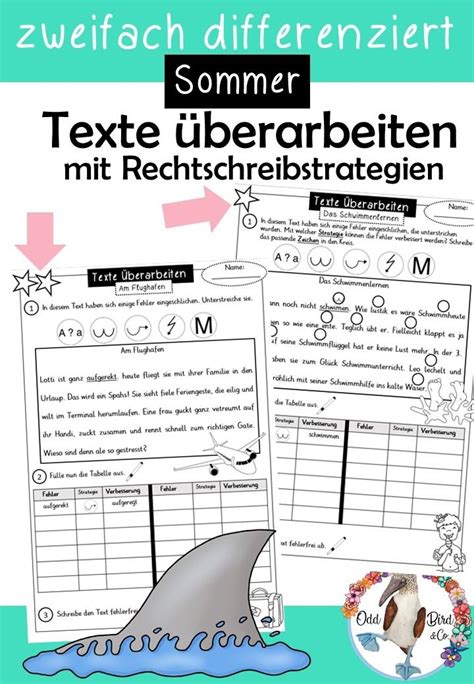 Rechtschreibstrategien Grundschule Arbeitsbl Tter Brent Martin Schule